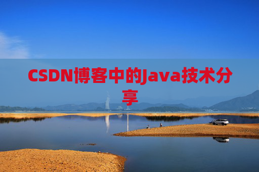 CSDN博客中的Java技术分享